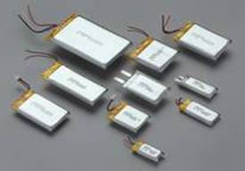 Rechargeable Li-Polyment Batteries